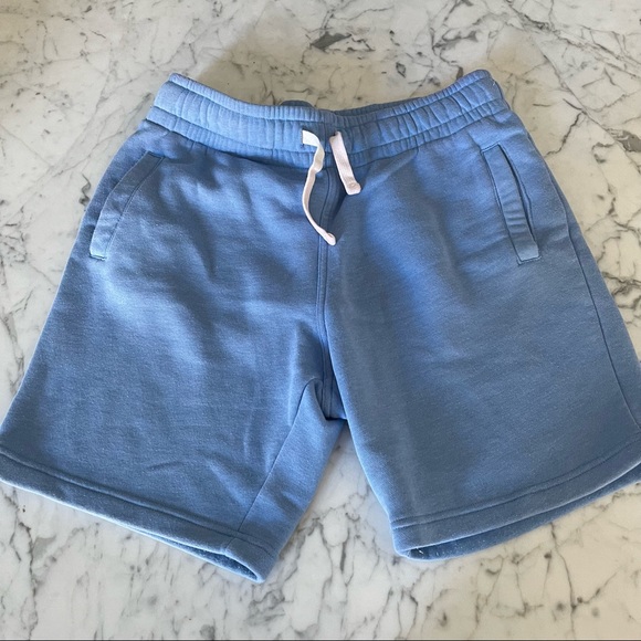 Baby Blue Sweat Shorts - Picture 4 of 4